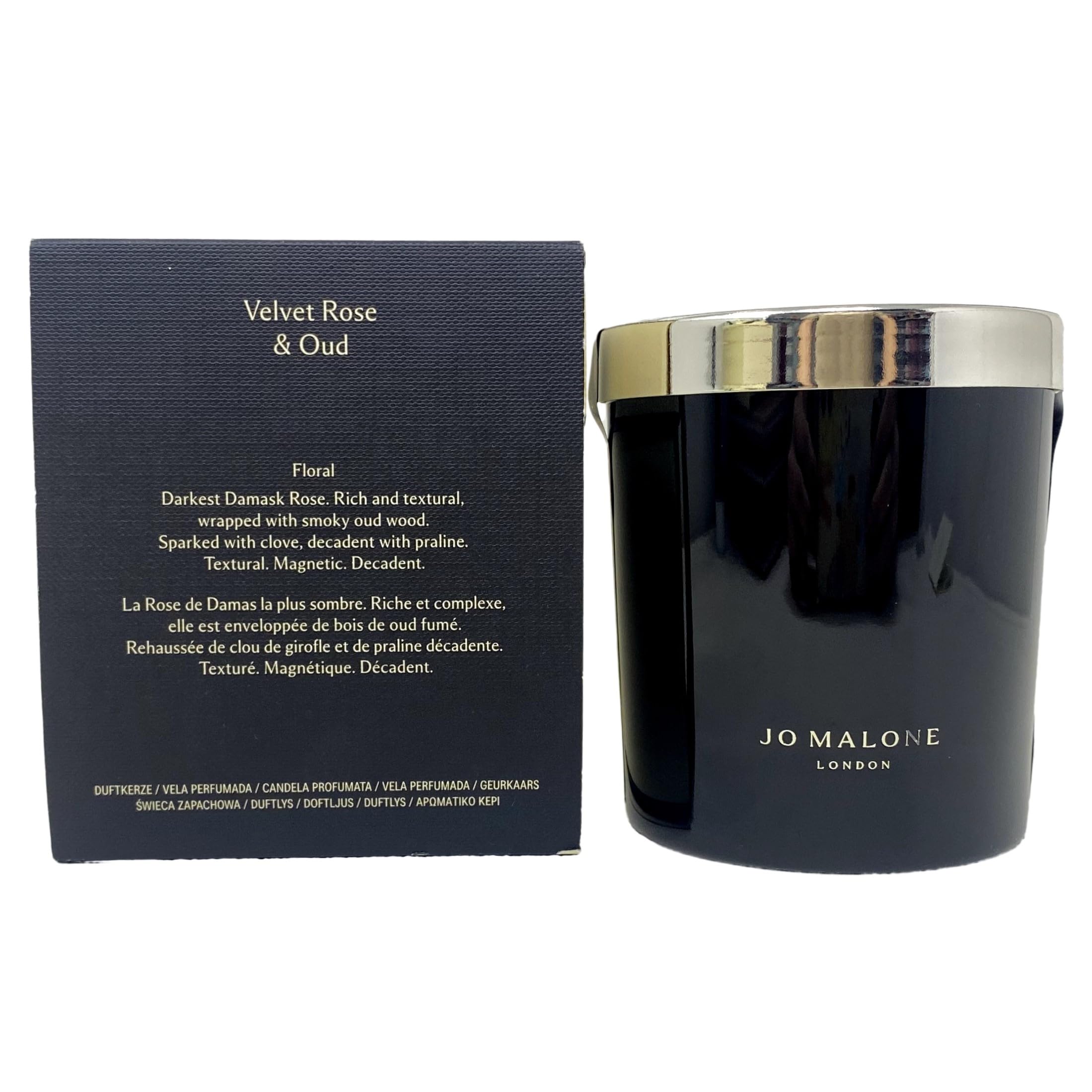 Amazon.com: Jo Malone London Velvet Rose & Oud Scented Candle - 7